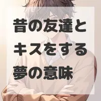 昔の友達とキスをする夢のサムネイル画像