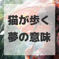 猫が歩く夢のサムネイル画像