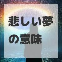 悲しい夢のサムネイル画像