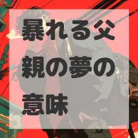 暴れる父親の夢のサムネイル画像