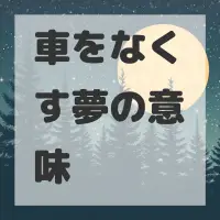 車をなくす夢のサムネイル画像