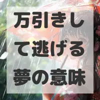 万引きして逃げる夢のサムネイル画像
