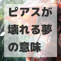 ピアスが壊れる夢のサムネイル画像