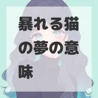 暴れる猫の夢のサムネイル画像