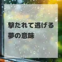 撃たれて逃げる夢のサムネイル画像