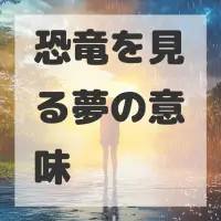 恐竜を見る夢のサムネイル画像