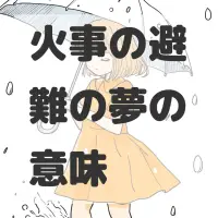 火事の避難の夢のサムネイル画像