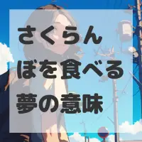 さくらんぼを食べる夢のサムネイル画像