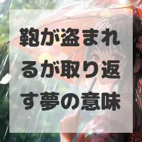 鞄が盗まれるが取り返す夢のサムネイル画像