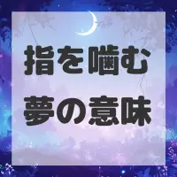 指を噛む夢のサムネイル画像