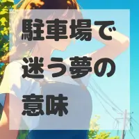 駐車場で迷う夢のサムネイル画像