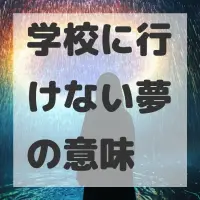 学校に行けない夢のサムネイル画像